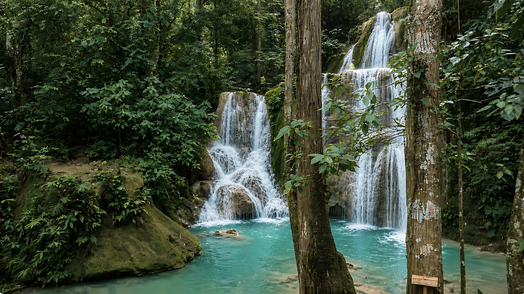 Cascada siete pisos